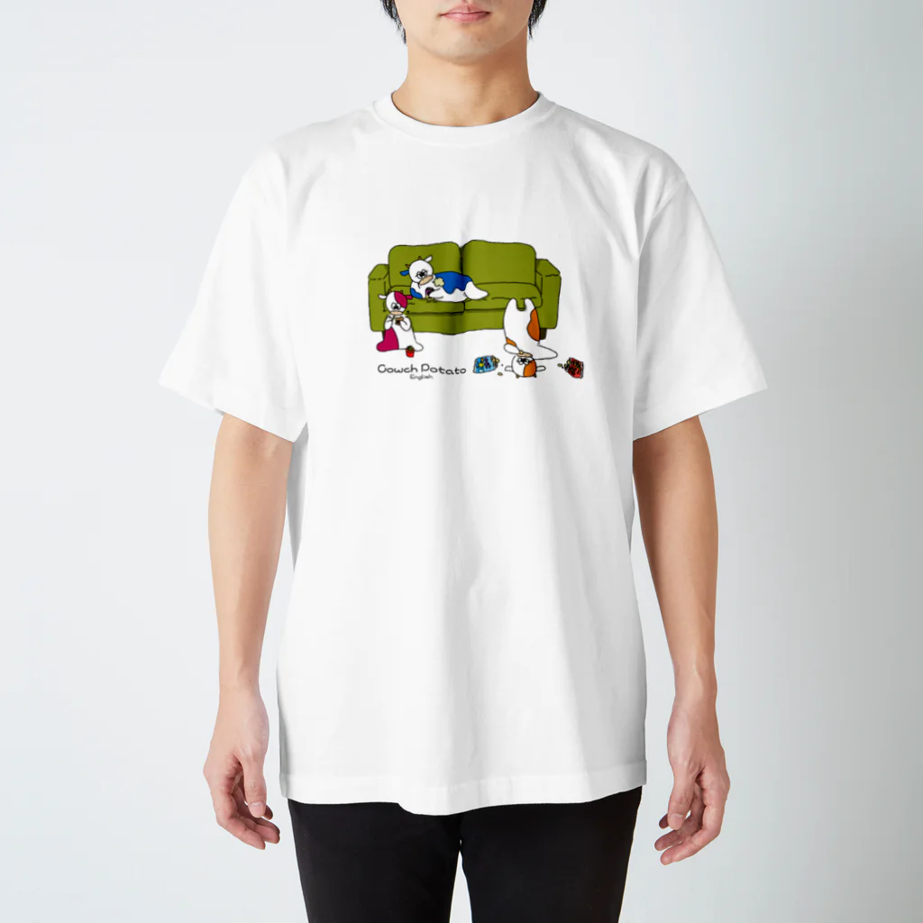 CowchPotatoのカウチポテト・イングリッシュ Regular Fit T-Shirt