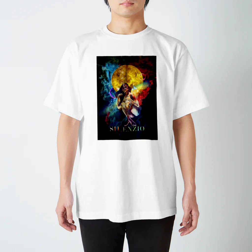 UNIREBORN WORKS ORIGINAL DESGIN SHOPのSILENZIO スタンダードTシャツ