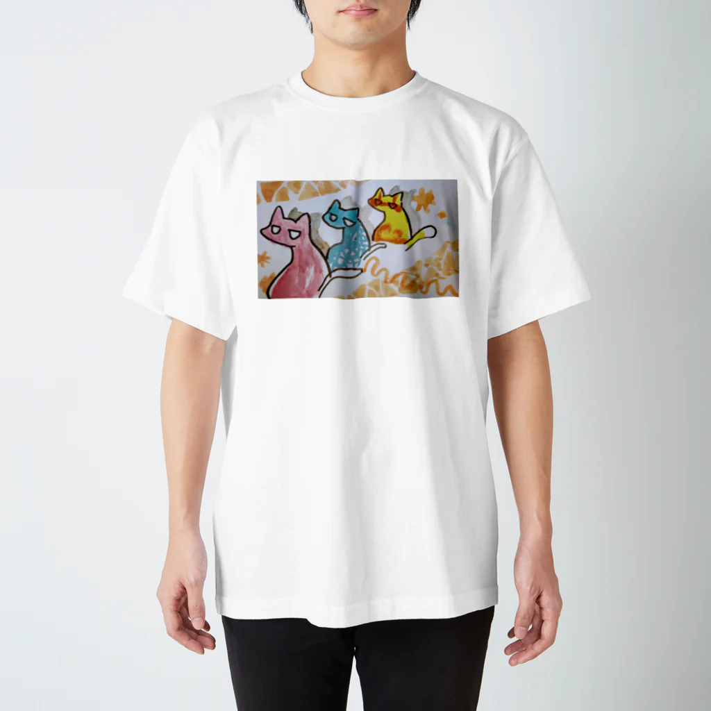 _ai_ai_ai_の白目くちなし猫 Regular Fit T-Shirt