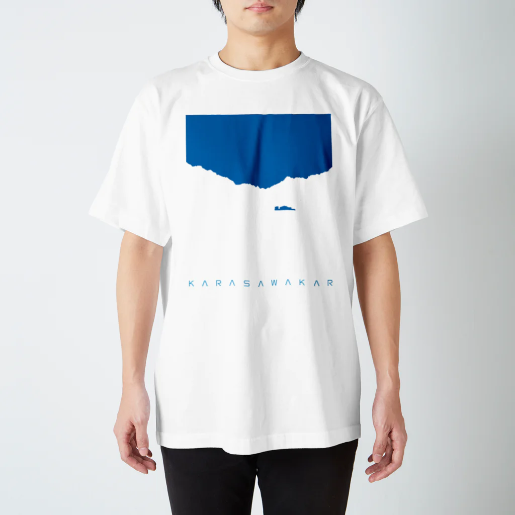 cuuyabowの涸沢ブルースカイ スタンダードTシャツ