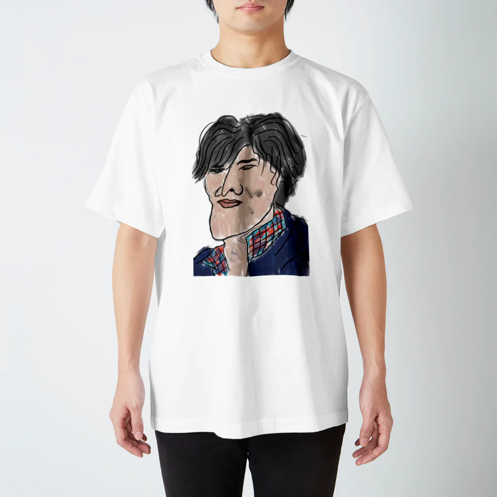 NinGenのちん絵画 スタンダードTシャツ