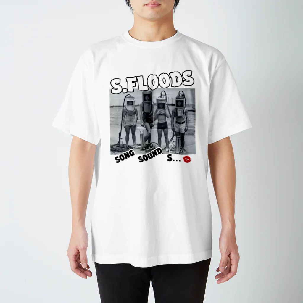 S.FLoods(エスフラ)のS.FLoods(非)公式グッズ笑 Regular Fit T-Shirt