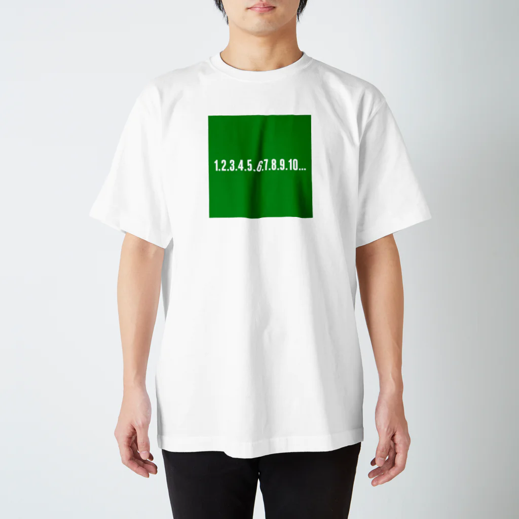 MANEKINEKOの『 1.2.3...』 Regular Fit T-Shirt