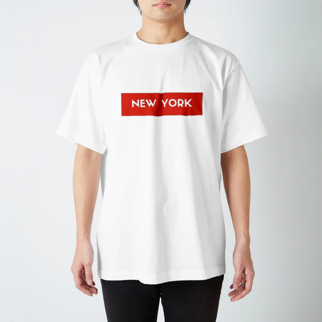 型とらのタイムズスクエア in NY スタンダードTシャツ