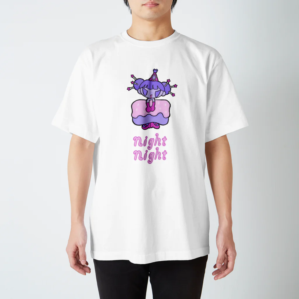 LIPPY GUUのnight night Regular Fit T-Shirt