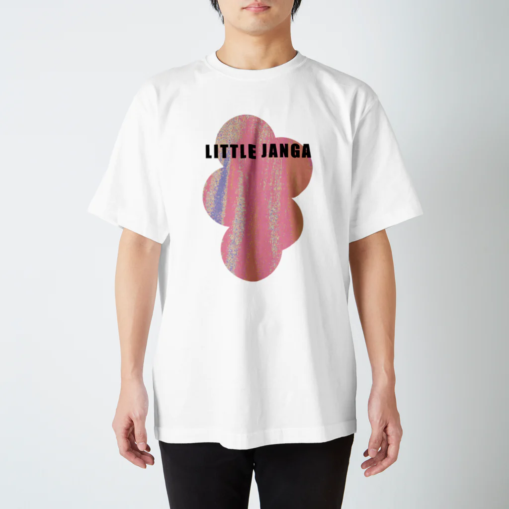ニッポン放送「オールナイトニッポンPODCAST アンガールズのジャンピン」オフィシャルショップのリトルジャンガTシャツ 英語ver（白） Regular Fit T-Shirt