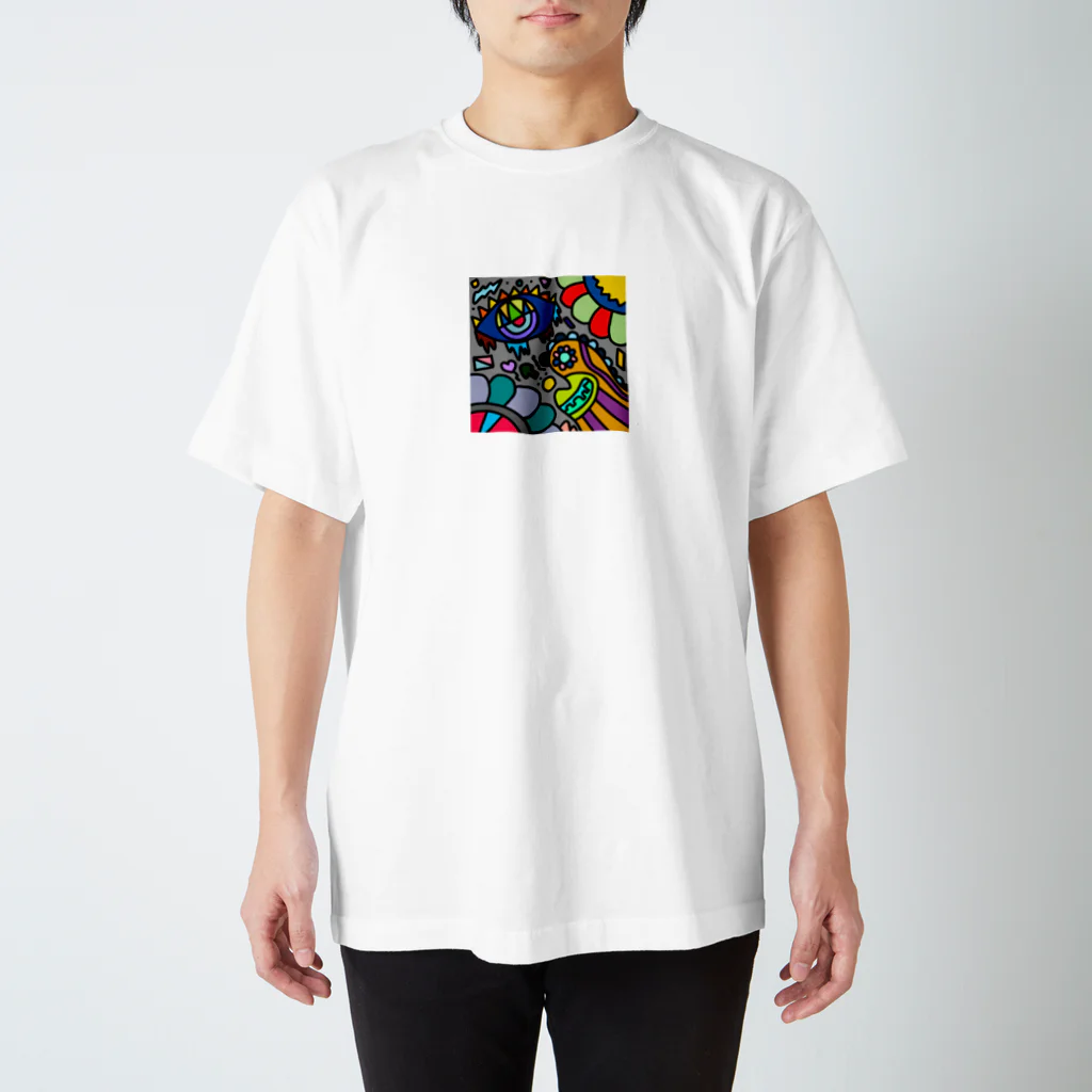 Kikki13のEyeky World スタンダードTシャツ