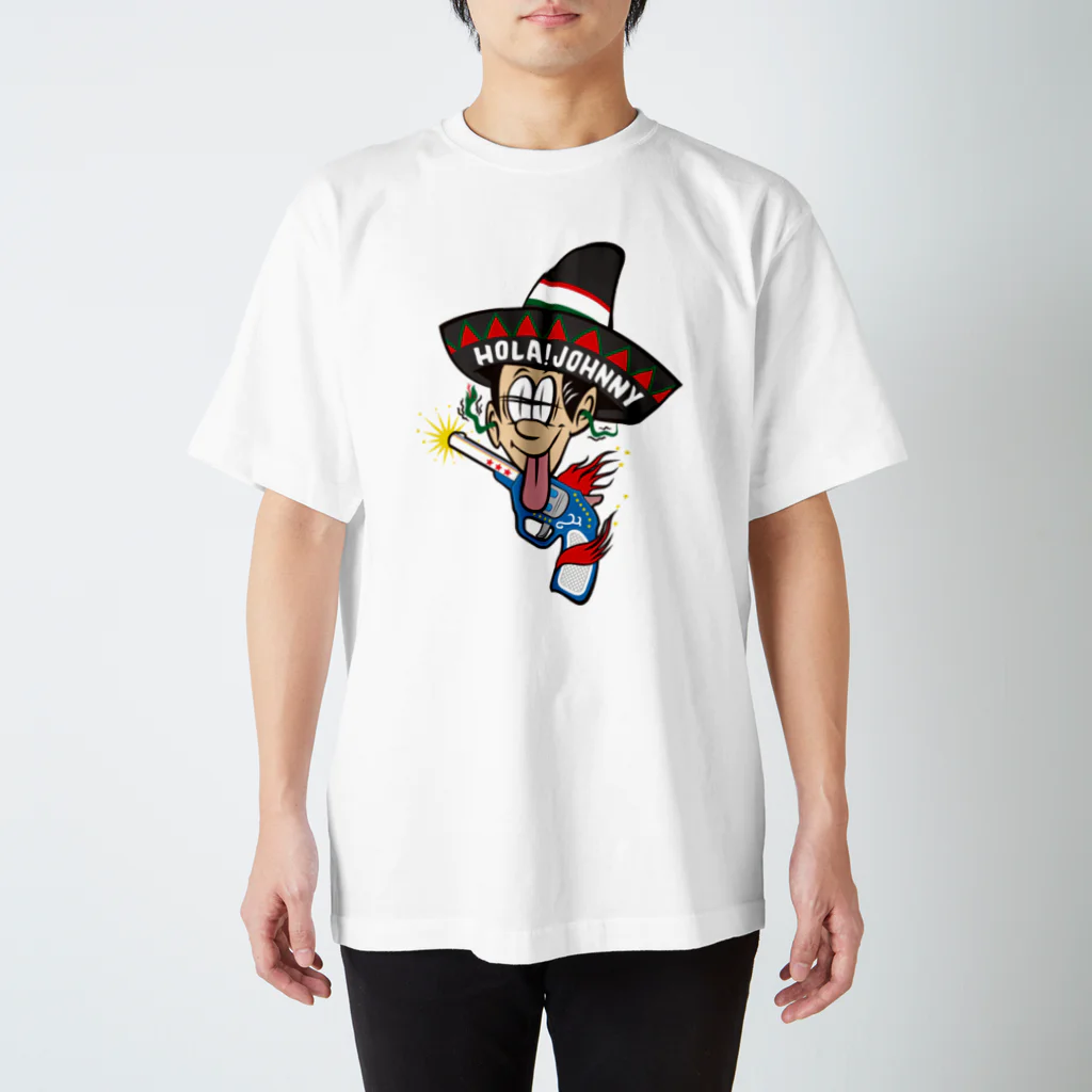 ジョニーくんのHOLA!  JOHNNY with TOY GUN スタンダードTシャツ