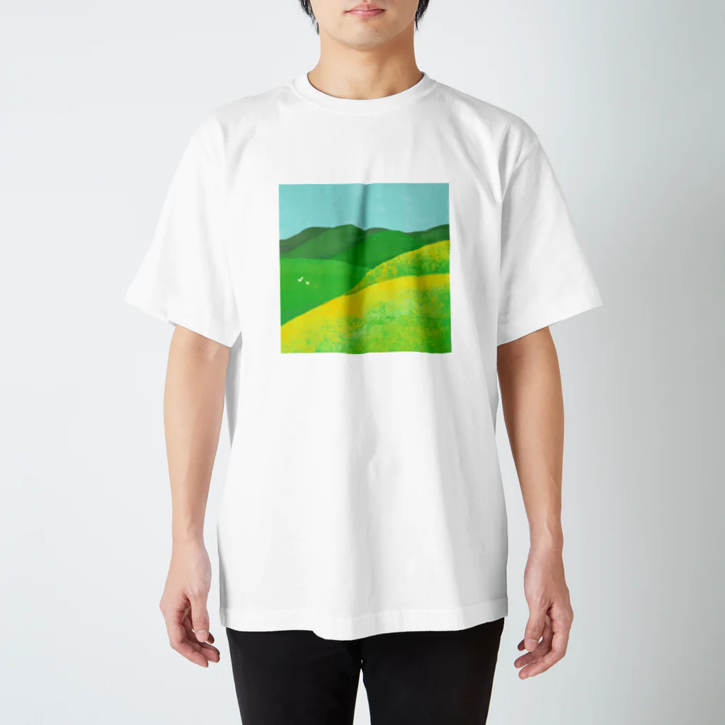 ㅤの緑の中にいる二羽の鳥 Regular Fit T-Shirt