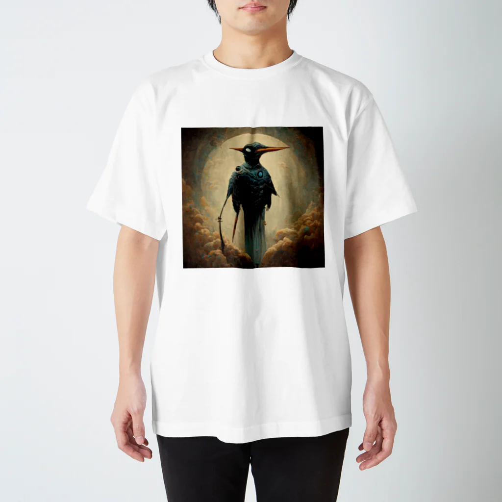 temple t-shirtshopのツバメの神様 スタンダードTシャツ