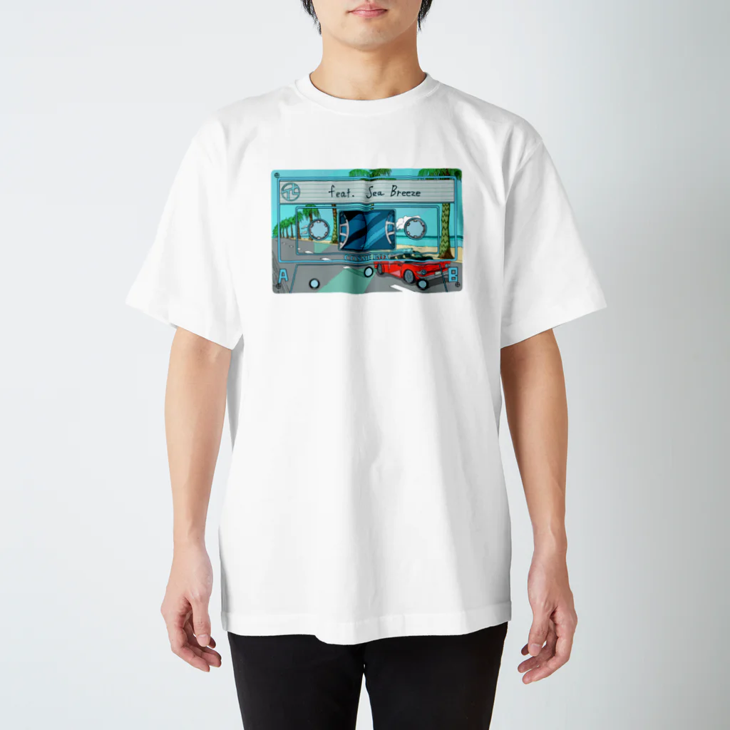 コスメボックスのfeat. Sea Breeze from「ロマンス」 スタンダードTシャツ