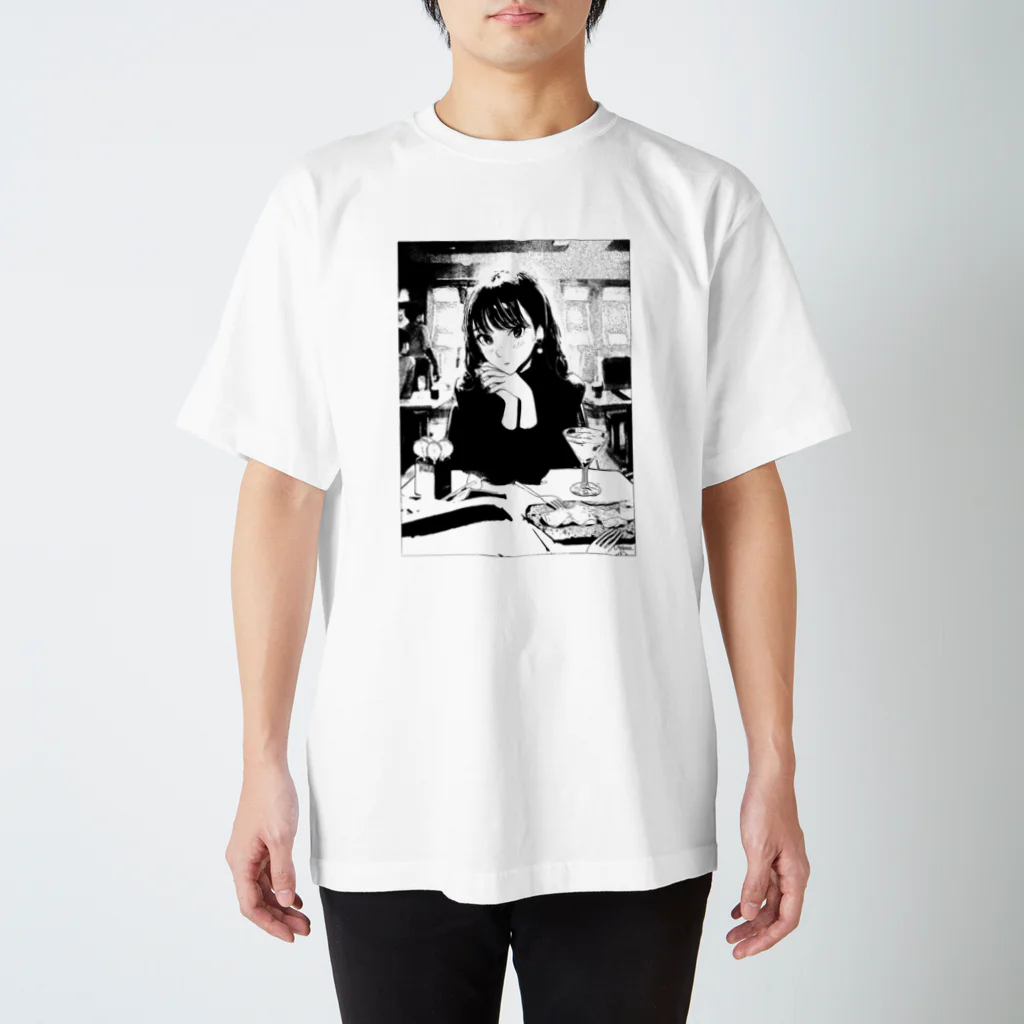 うた坊の「…。」ver.2 スタンダードTシャツ