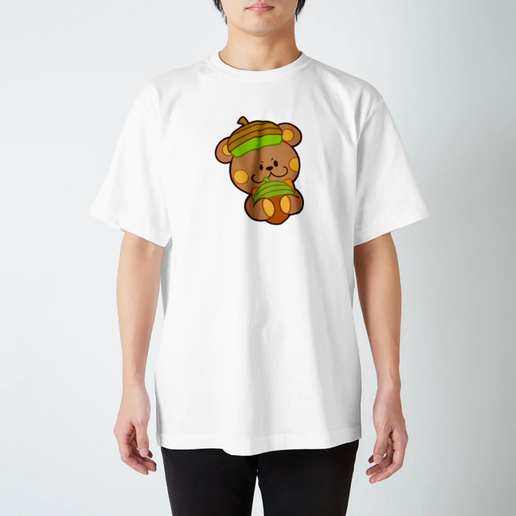 レタ(LETA)のどんぐりスタイルぬいクマちゃん スタンダードTシャツ