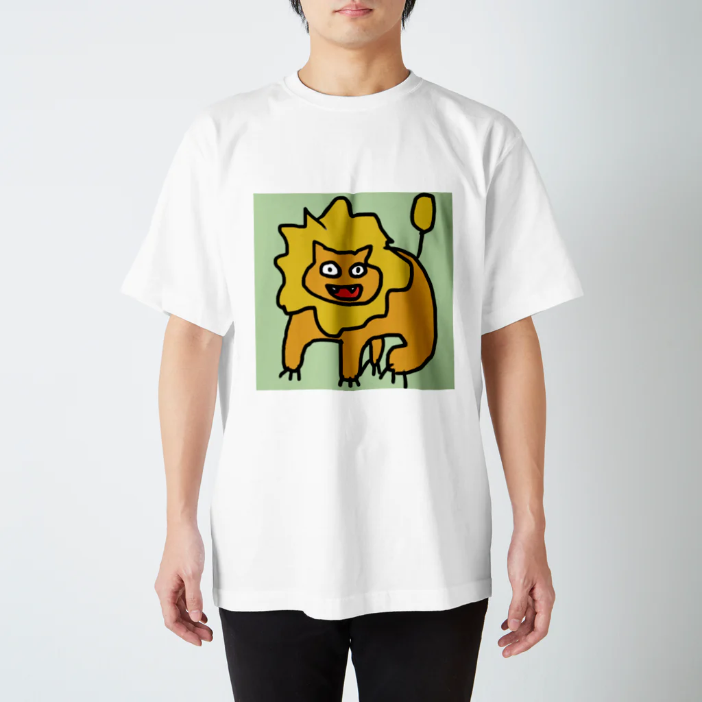 きつねこプロジェクトのらいおん スタンダードTシャツ