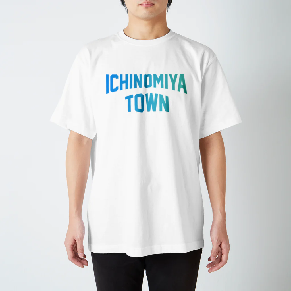 JIMOTO Wear Local Japanの一宮町市 ICHINOMIYA CITY スタンダードTシャツ
