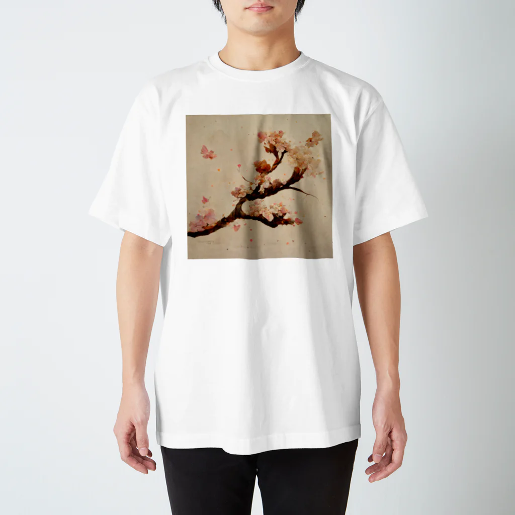 2024のAI「桜」Tシャツ（1） スタンダードTシャツ