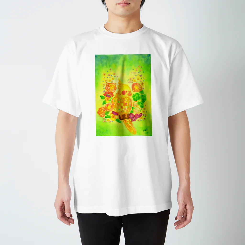 Sariiroのオカメインコ スタンダードTシャツ