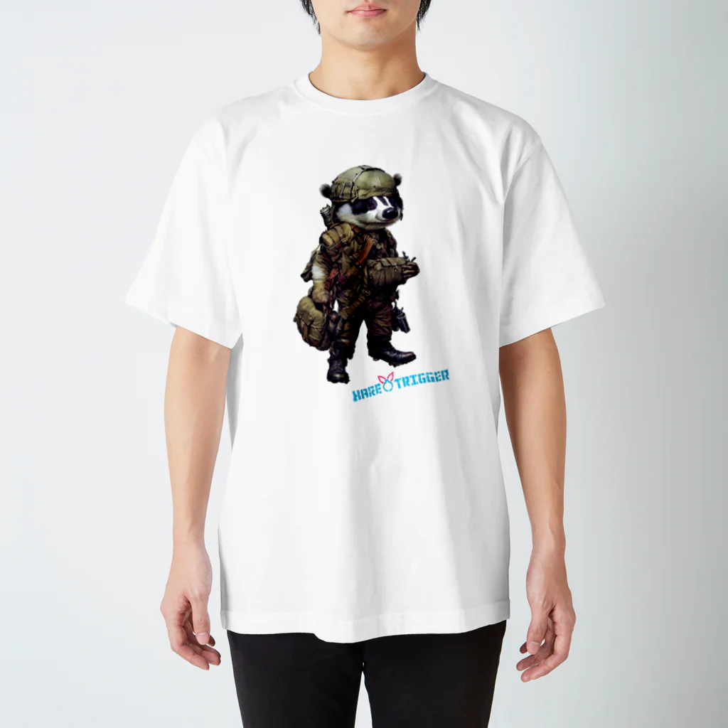 Hare TriggerのBadger Paratrooper スタンダードTシャツ