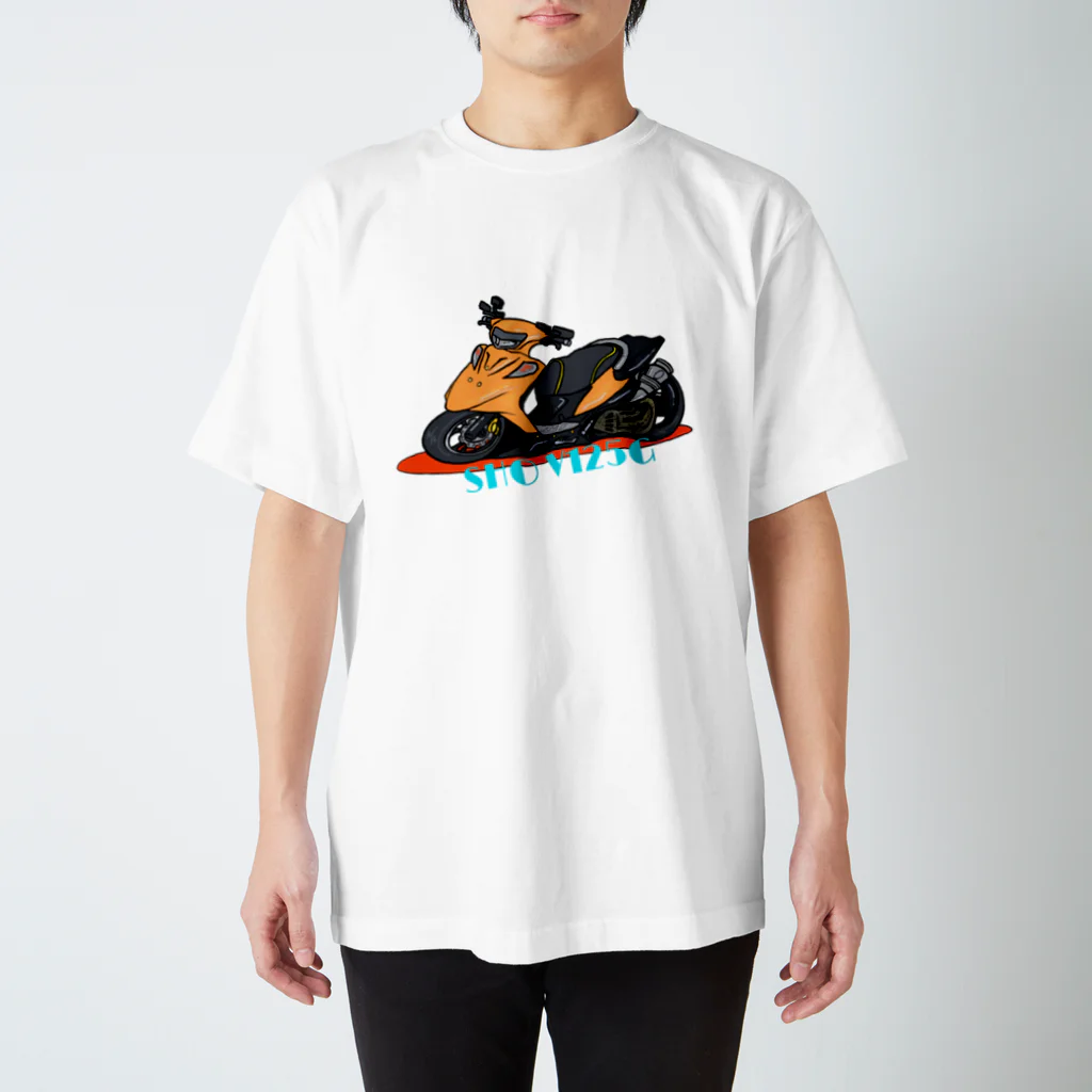 turbouのカスタムスクーター　SHO V125G スタンダードTシャツ