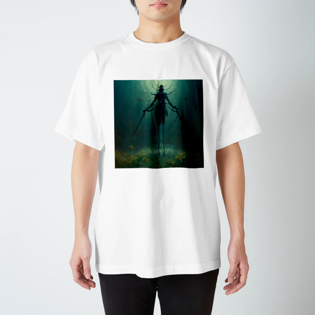 temple t-shirtshopのアメンボの神様 スタンダードTシャツ