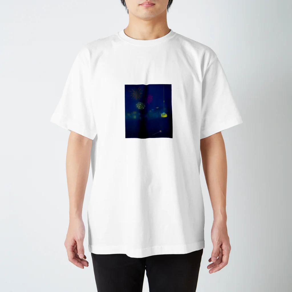 ふあみふの夏夜空 Regular Fit T-Shirt