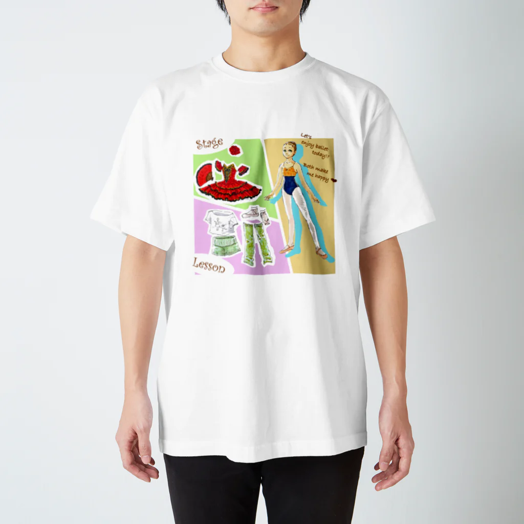 まめんこのstage or lesson スタンダードTシャツ