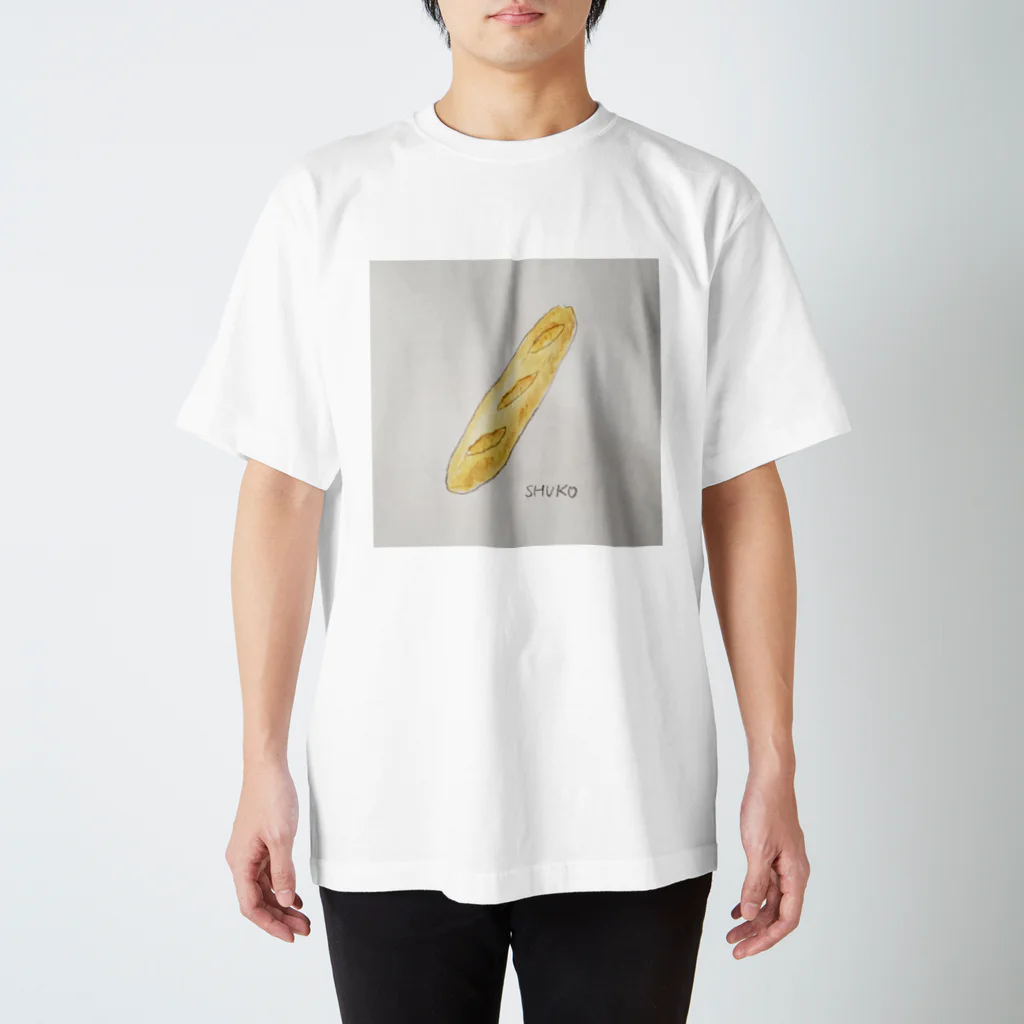 illustratorSHUKOのバゲット Regular Fit T-Shirt