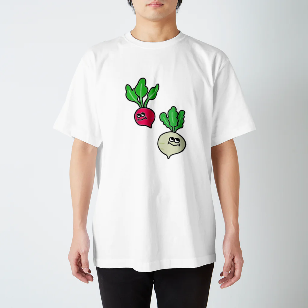 くにまるの野菜ブラザーズT スタンダードTシャツ