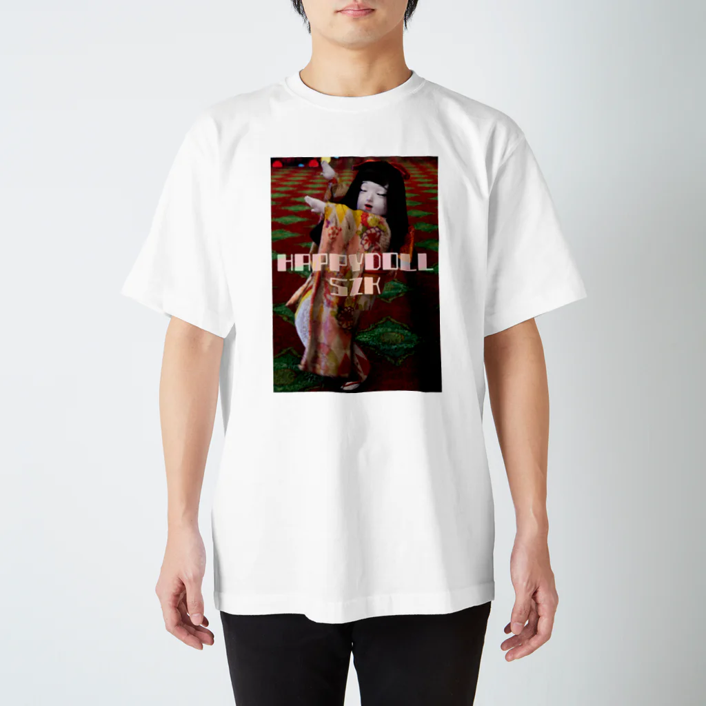 市松寿ゞ謡の踊る市松人形 スタンダードTシャツ