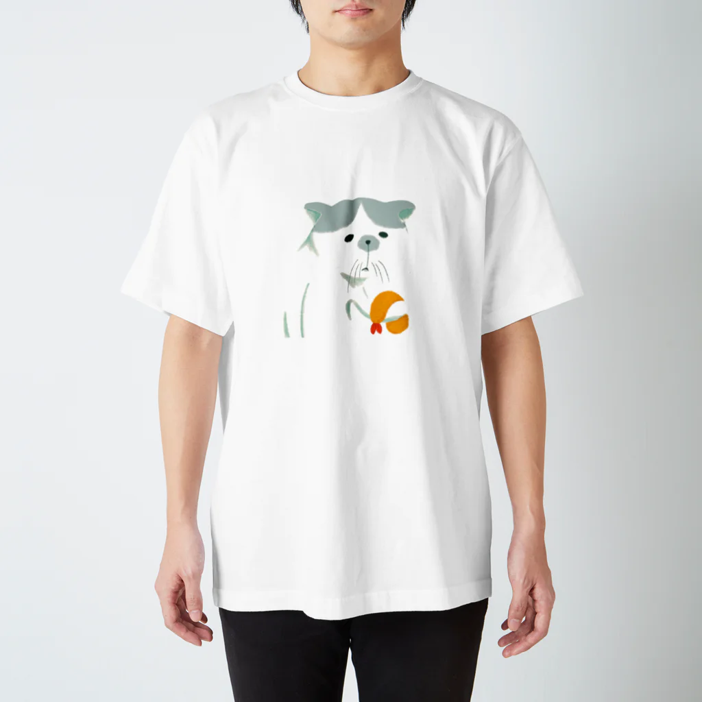 meiyueのつかれたねこ Regular Fit T-Shirt