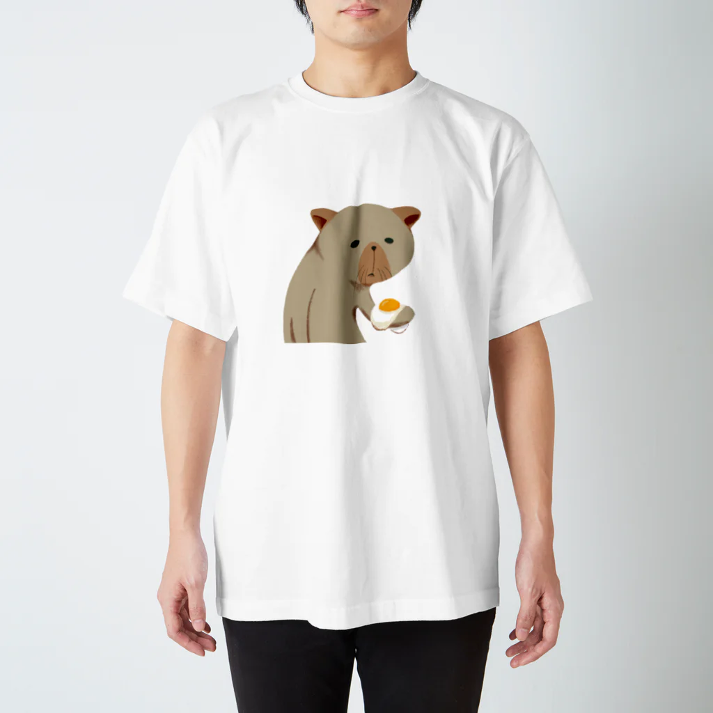 meiyueのつかれたねこ Regular Fit T-Shirt