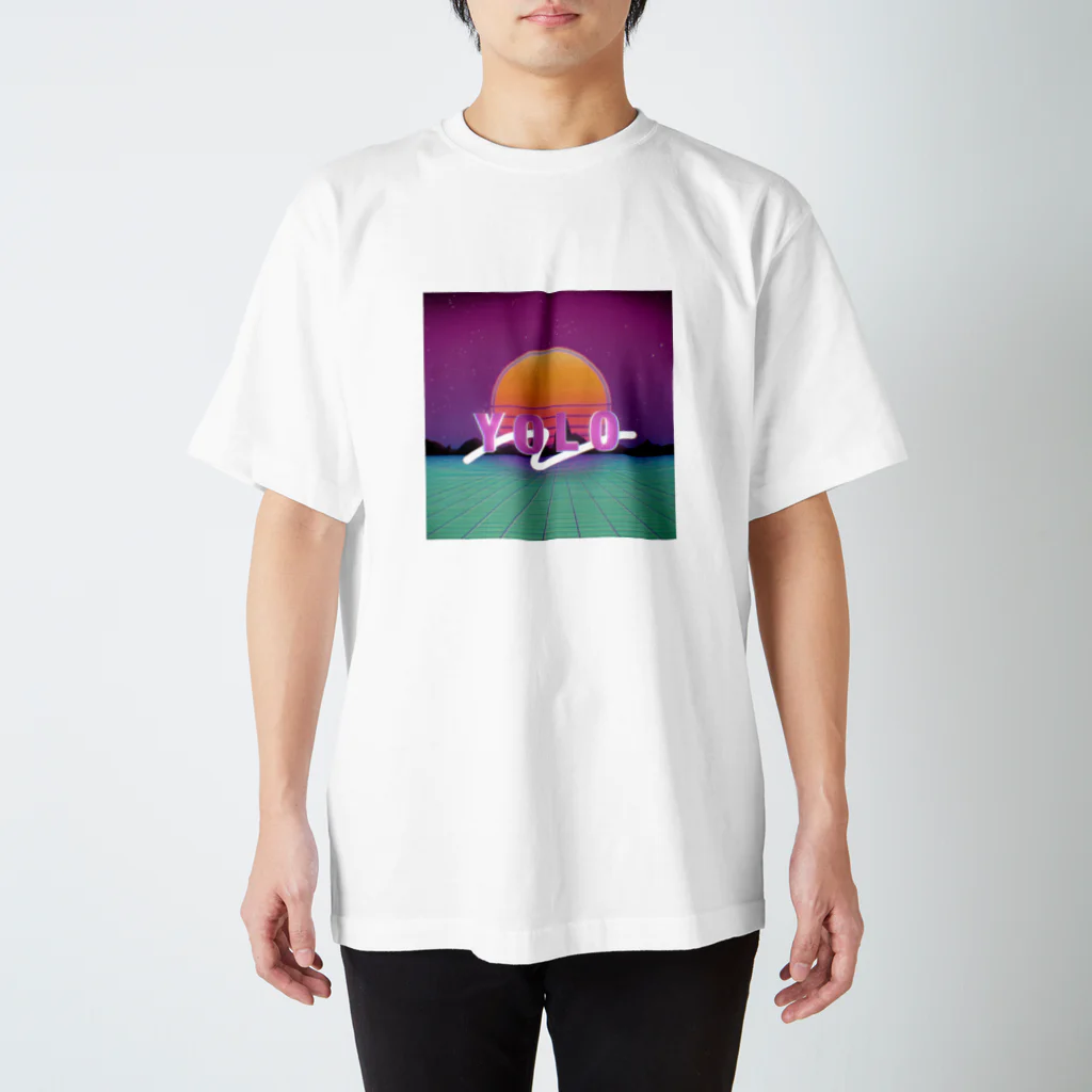 やねうらの小部屋のY.K.-VAPORWAVE series スタンダードTシャツ