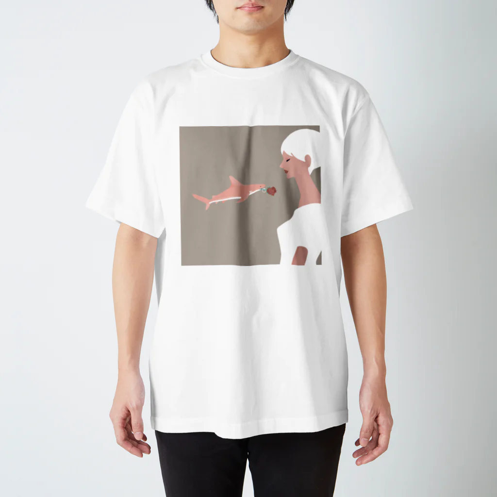 さかたようこ / サメ画家のサメのプロポーズ Regular Fit T-Shirt