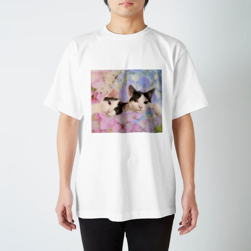 🌸 モネクロ  🌸一時的に鍵かけてますのモネクロ   スタンダードTシャツ