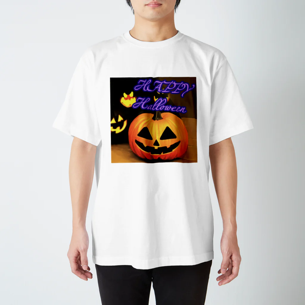 ガシャジャングルの HAPPY HALLOWEEN (ハッピー ハロウィン) Regular Fit T-Shirt