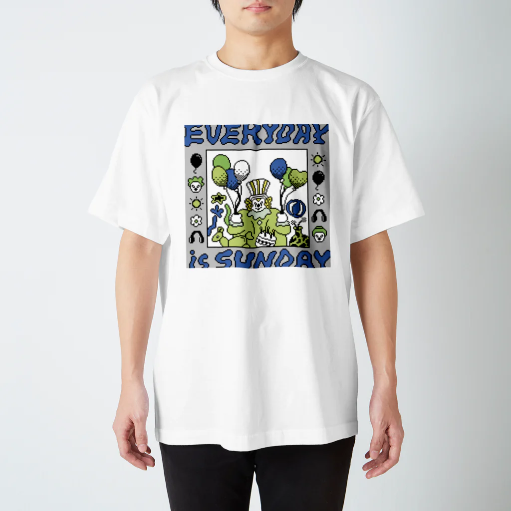 sanaenvyのeveryday sunday スタンダードTシャツ