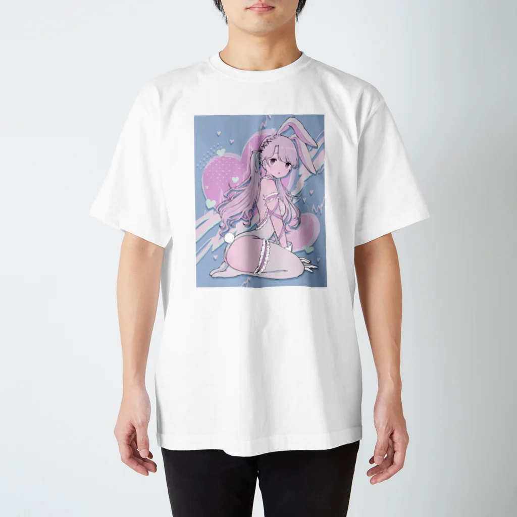 もてぃまのバニーガール スタンダードTシャツ