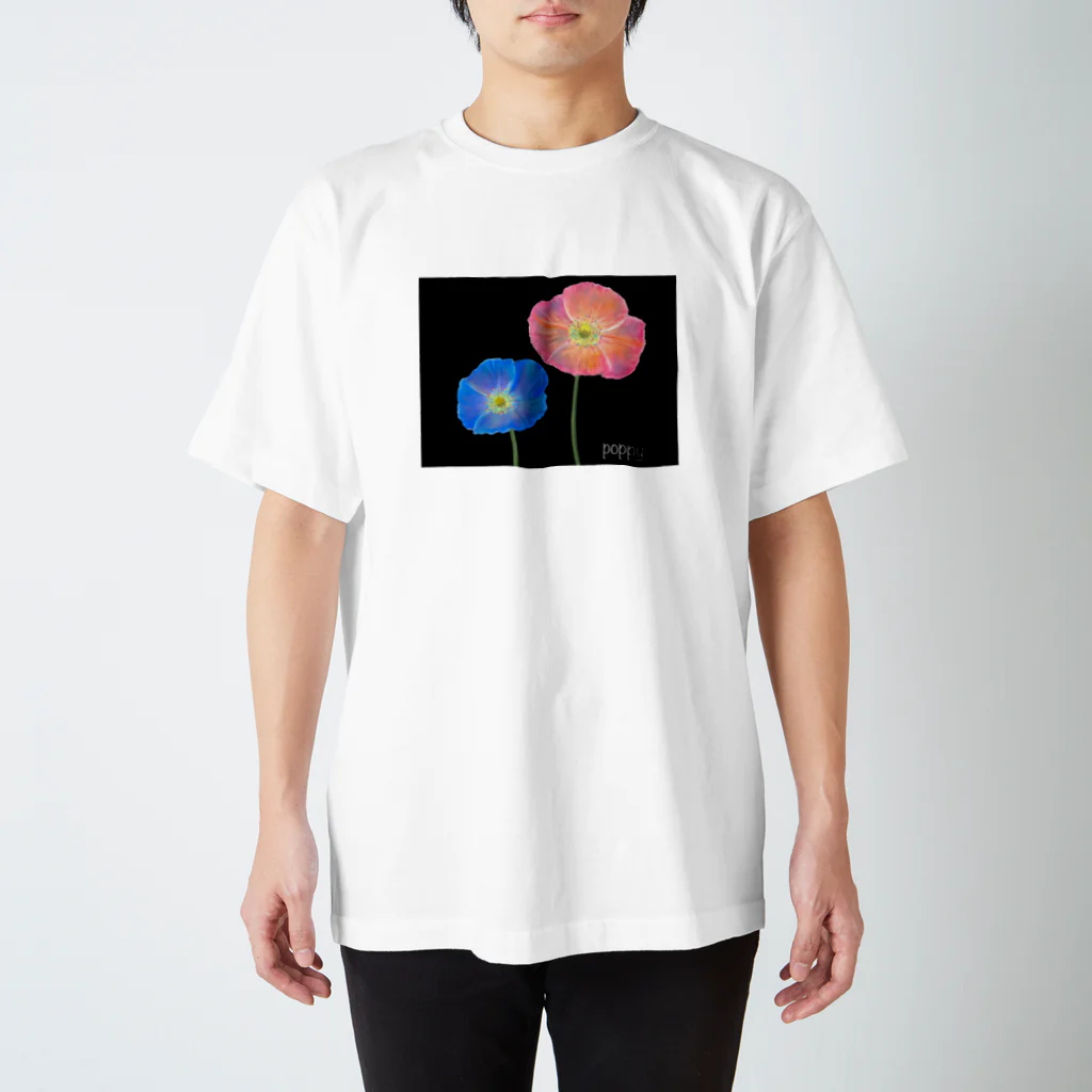 miraiの夢見るショップの夢のポピー Regular Fit T-Shirt