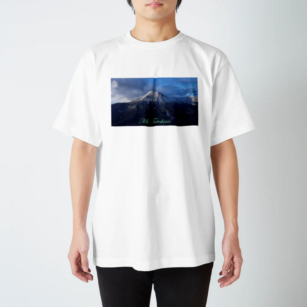 D-aerialのシネマティック蓼科山 スタンダードTシャツ