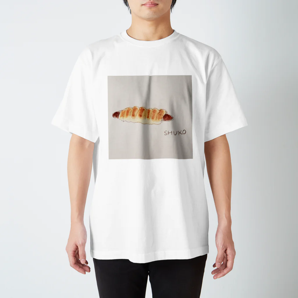 illustratorSHUKOのソーセージロール Regular Fit T-Shirt