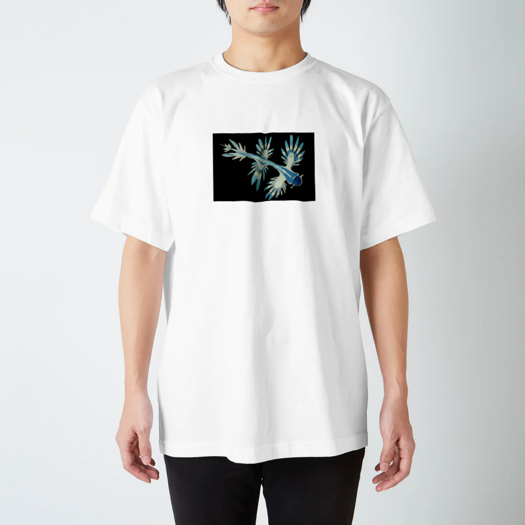 inukurumaのアオミノウミウシ スタンダードTシャツ