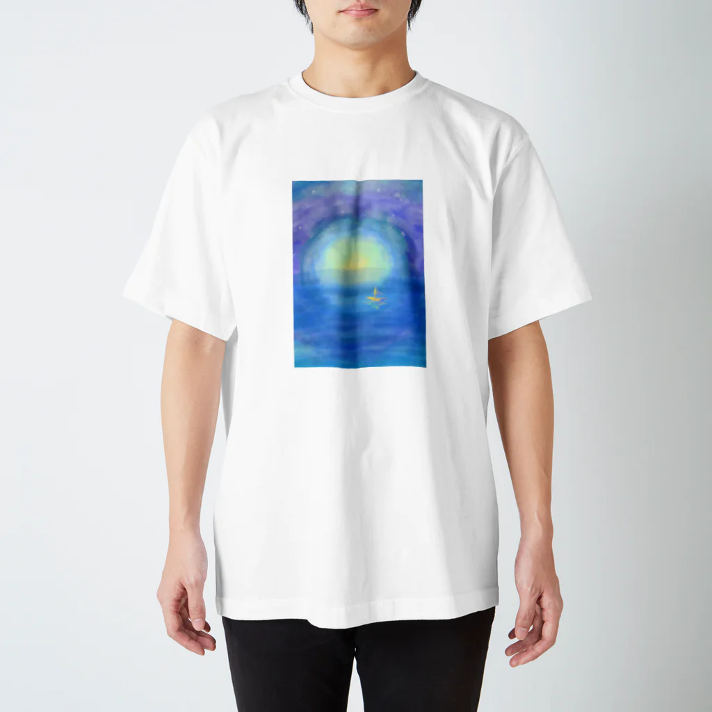 ponjurakugakiの朝日2022 Regular Fit T-Shirt