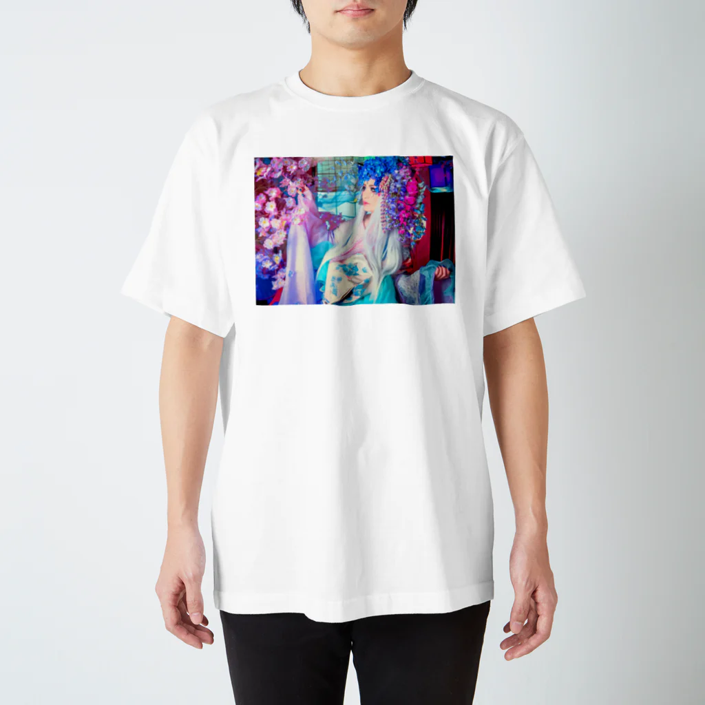 虹色十色の葵姫想ふ Regular Fit T-Shirt