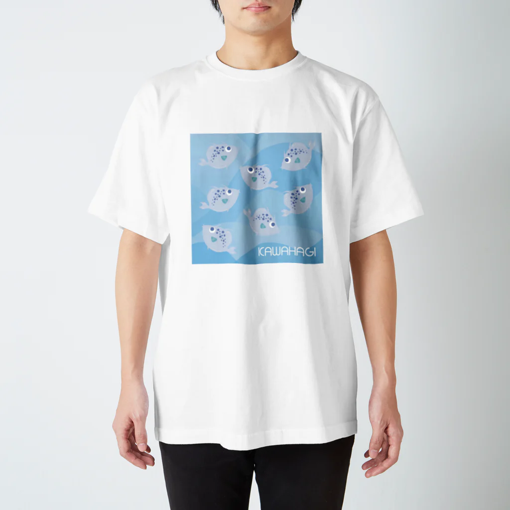 かわいいおさかなグッズのたくさんのカワハギちゃん Regular Fit T-Shirt