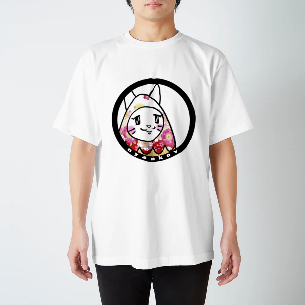 ニャンコフのニャンコフ-TKMK スタンダードTシャツ