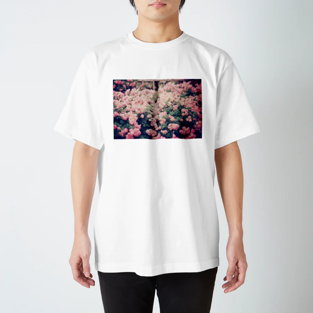 haruka146のレトロな薔薇 Regular Fit T-Shirt