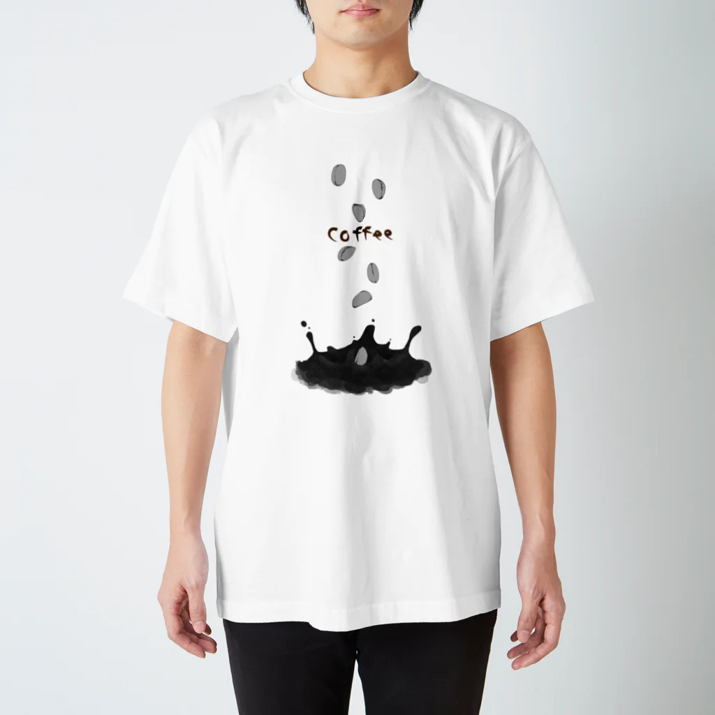 NOT YETのコーヒー<FALL> スタンダードTシャツ