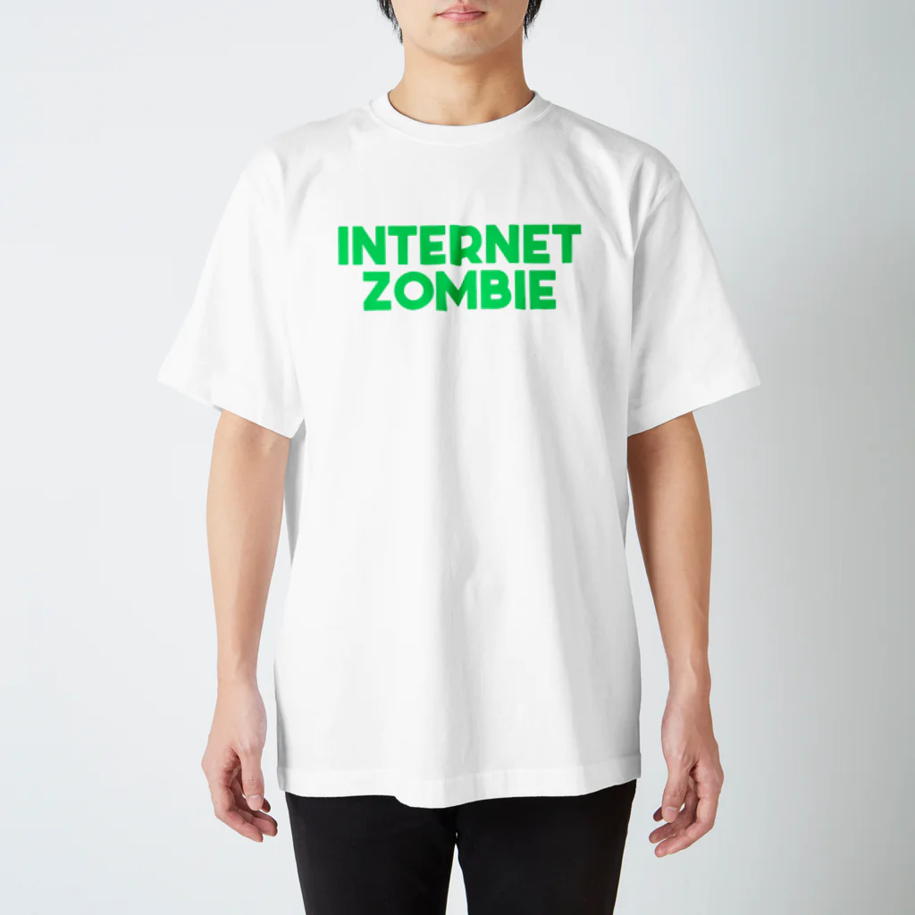 INTERNET ZOMBIEのiz_logo04 Regular Fit T-Shirt