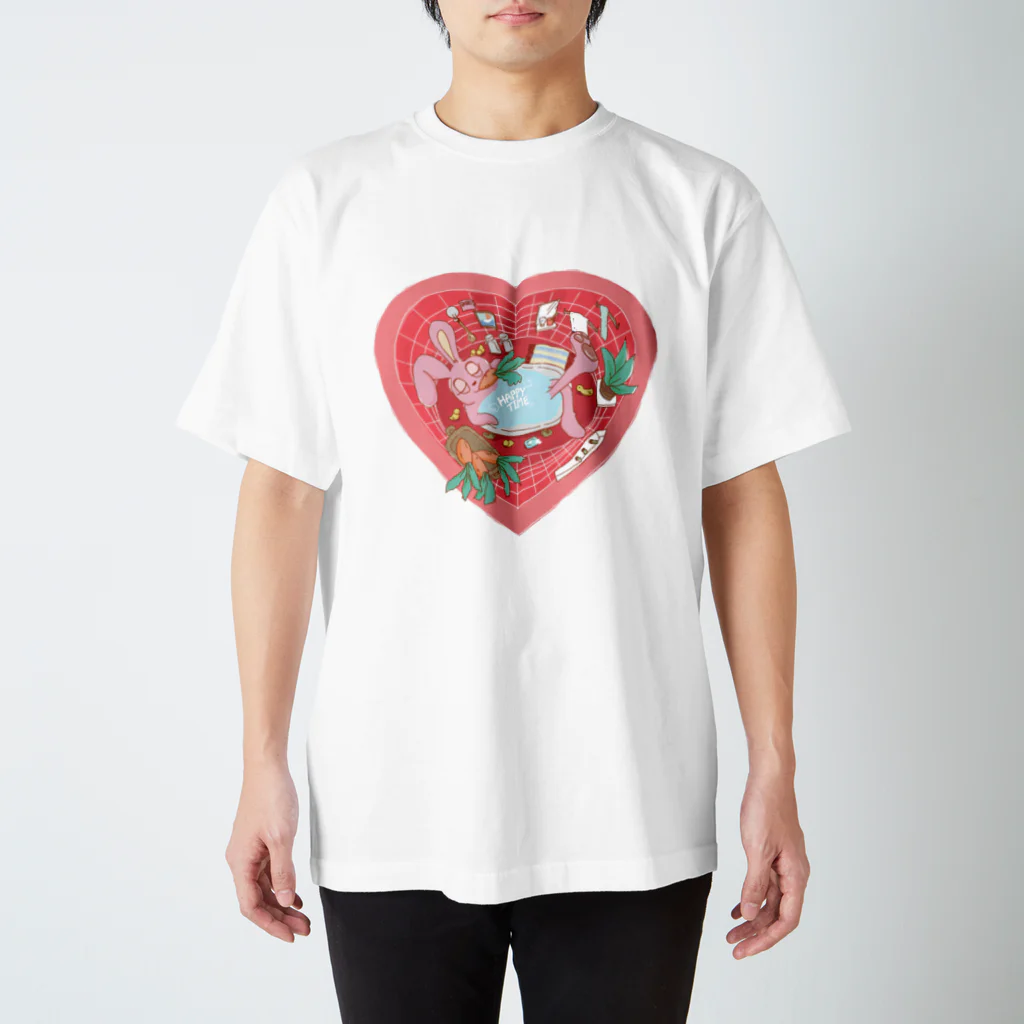 ichikoのハートのバスタイムうさぎちゃん Regular Fit T-Shirt