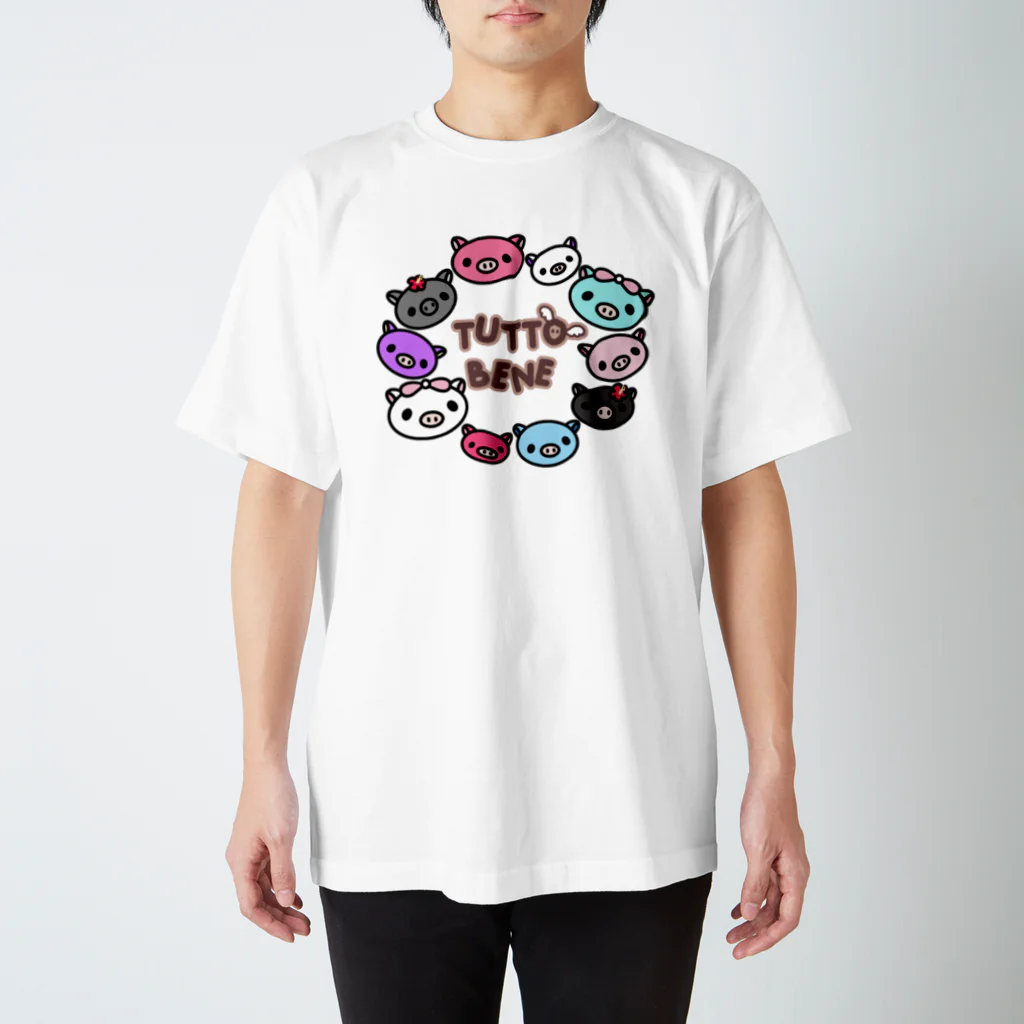 ふじこのうまくいくさ！ スタンダードTシャツ